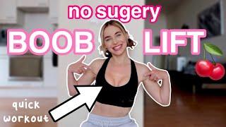 how to naturally LIFT & FIRM your BUST  No SURGERY Perky Breast Lift Workout