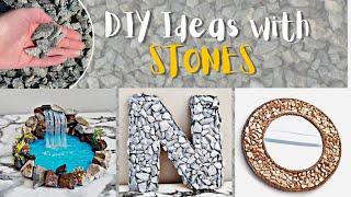 3 DIY decoration Ideas Using StonesPebbles