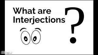 What are Interjections?  Parts of Speech Grammar Tutorial