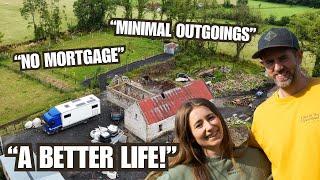 Quitting Van Life For A 300 Year Old Derelict Irish Cottage 