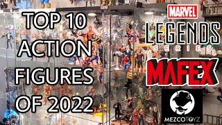 My Top 10 Action Figures of 2022 Mafex Marvel Legends Mezco etc. 6 Inch112 scale