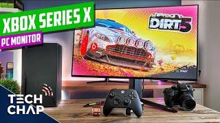 Xbox Series X on a PC Monitor TESTED 1440p 4K 120hz HDMI 2.1  The Tech Chap