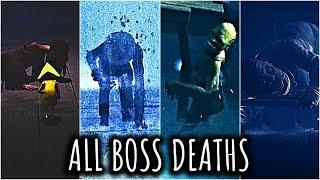 All MonsterBoss Deaths in Little Nightmares Games Series ft Gameplay 2017-2021