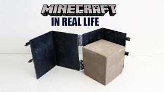 Playing Minecraft in real life