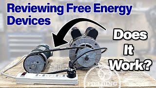 Reviewing Free Energy Generators.  A Response to My Video Nikola Teslas Greatest Invention- 102