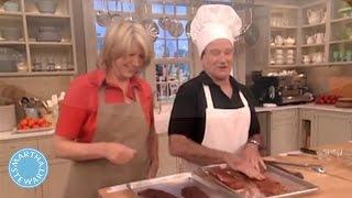Robin Williams Laughs and Cooks Alongside Martha Stewart - Martha Stewart