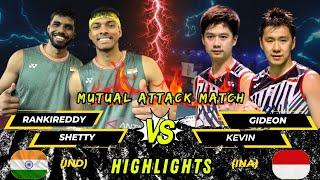 Wow‼️Mutual attack match‼️GideonSukamuljo vs RankireddyShetty France