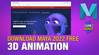 How to Download and Install Autodesk Maya for FREE Maya 2022