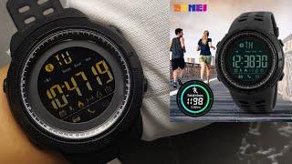 SKMEI 1250 - Review & Setting Jam Tangan Pria Digital Smartwatch Fashion Waktushop Indonesia