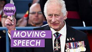 King Charles Touching Speech at D-Day 80th Anniversary Event