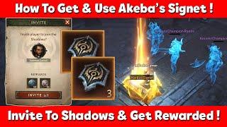 How To Get & Use Akebas Signet To Get Rewarded In Diablo Immortal