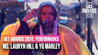 Ms. Lauryn Hill & Son YG Marley Perform Praise Jah In The Moonlight  BET Awards 24