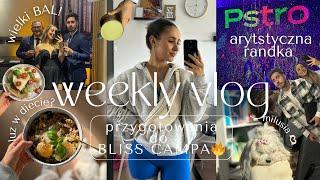 WEEKLY VLOG Idziemy na BAL - Princess Vibe Nowa sukniaNowe butyNowy dywan Randka artystyczna