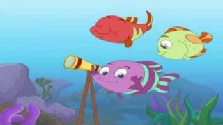 Panchatantra Tales in Marathi - A Tale of Three Fish