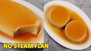 Homemade Leche Flan  No Steam No Bake No Oven No Mixer 