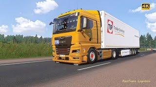 MAN TGX 2020 - Euro Truck Simulator 2  ETS2 1.50  4K gameplay