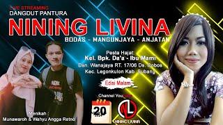 Live Dangdut Pantura NINING LIVINA  Wanajaya - Bobos 20 Agustus 2024 Malam