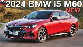 All NEW 2024 BMW i5 M60 xDrive - FIRST LOOK premiere interior exterior 750HP 700KM range