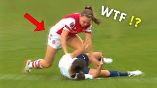 Angry & Dirty Moments in Womens Football 