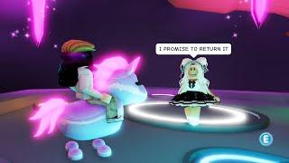 She tried to SCAM a Noob but it BACKFIRED on Her Adopt Me Roblox