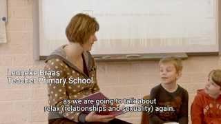 Lesson on relationships and sexuality at Dutch Primary School