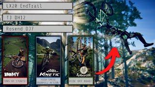 How To GET SPONSORED & UNLOCK ALL BIKE TYPES - Descenders