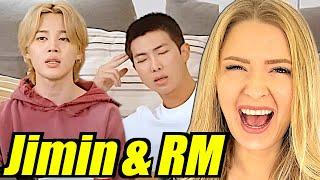 Reacting to RM AND JIMINs Deep Conversation MMM Mini & Moni Music