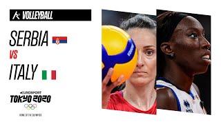 SERBIA vs ITALY  Volleyball - Highlights  Olympic Games - Tokyo 2020