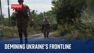 Ukraine War The deminers leading the counteroffensive on the frontline