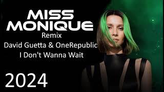 David Guetta & OneRepublic - I Dont Wanna Wait Miss Monique Remix 2024 Music Video By The Wasp