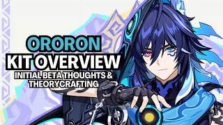 The Next TOP-TIER 4* Sub-DPS?  Ororon Initial Kit Builds Teams Overview & Analysis