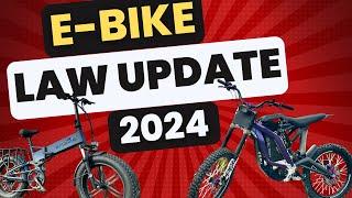 E-BIKE LAW UPDATE 2024  UK  SURRON