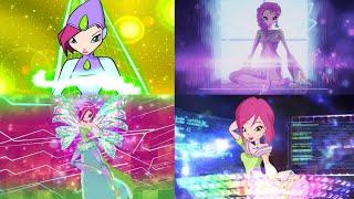 Winx Club  Tecna All Transformations