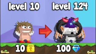 Rich NOOB Helping to Newbie to be PRO - GrowTopia