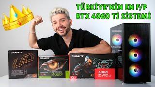 Türkiye’nin En İyi FP RTX 4060 Ti 16GB Toplama Oyun Bilgisayarı