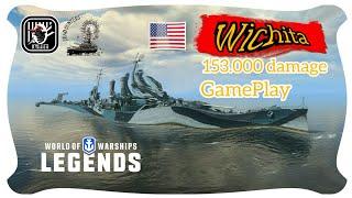 KyJlJlerOk WOWS LEGENDS Wichita VII GamePlay