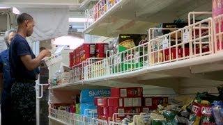 Grocery Shopping on Aircraft Carrier - USS George H.W. Bushs Ship Store