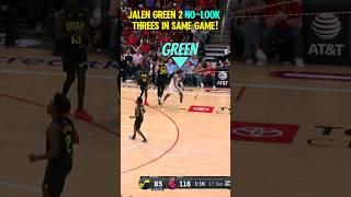 Jalen Green thinks hes THE NEW Steph Curry