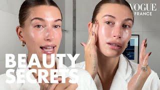Hailey Biebers skincare routine for a super glowy complexion  Vogue France