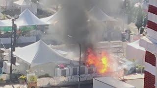 Propane tank explodes at Pittsburghs Three Rivers Arts Festival injuring worker