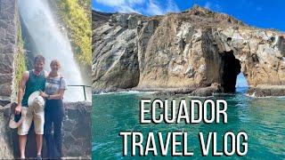 ECUADOR TRAVEL VLOG  Galapagos Quito & Banos