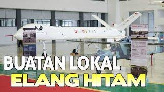 Penampakan Terbaru Drone MALE ELANG HITAM