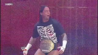 CM Punks first pre-match Entrance as World Heavyweight Champion RAW June 30 2008