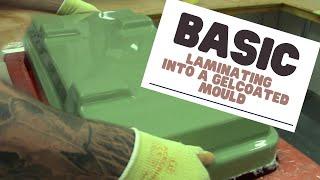 Basic Fibreglass Laminating into a Gelcoated Mould & calculating quantities