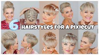 How to style a short Pixiecut  6 ways to style short hair  Salirasa