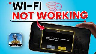 How to Fix PUBG Mobile not working on Wi-Fi on iOS  PUBG Mobile Wi-Fi Issue on iPhone