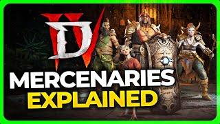 BARTERING + REINFORCEMENT ALL MERCENARY SKILLS + COMBOS  - Diablo 4 Vessel of Hatred Expansion