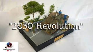 135 Diorama  2030 Tanoa Revolution HIDF Type90