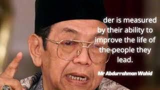 The Best Quotes Motivation - Mr Abdurrahman Wahid Quotes