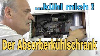 Der Absorberkühlschrank  kühlen um zu kühlen -   womoclick